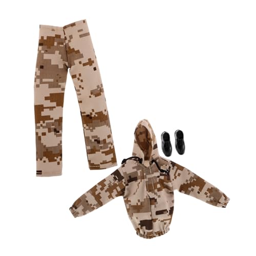 HEMOTON Jungenpuppen Party Tarnkostüm Jungenpuppen Tarnoutfit Militärpuppenuniform Armee Müdigkeit Puppenkleidung Puppentarnhose Und Oberteil 12 Zoll Soldatenkostüm HEMOTON Jungenpuppen Party Tarnkostüm Jungenpuppen Tarnoutfit Militärpuppenuniform Armee Müdigkeit Puppenkleidung Puppentarnhose Und Oberteil 12 Zoll Soldatenkostüm von HEMOTON