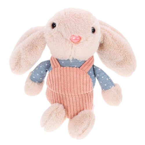 HEMOTON Kaninchen Plüschtier Zubehör Tiere Hängematte Ausgestopft Schlüsselanhänger Krabbelndes Babyspielzeug Frosch Süße Sachen Drachen Babybrett Hase Bär Süße Kette Kinderspielzeug von HEMOTON