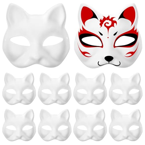 HEMOTON Katze 15 Stück DIY Weiße Papiermaske Leere Maske Zellstoff Handbemalte Maske Maskerademaske Für Karneval Tanz Geburtstag Partyzubehör HEMOTON Katze 15 Stück DIY Weiße Papiermaske Leere Maske Zellstoff Handbemalte Maske Maskerademaske Für Karneval Tanz Geburtstag Partyzubehör von HEMOTON