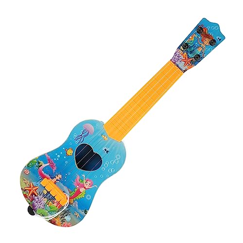 HEMOTON Kinder Gitarre Mädchen Spielzeug Für Jungen Gitarre Für Kinder Instrumente Für Kinder Kindergitarre Junge Spielzeug Kinder-Ukulele Akustisch Tier Elektrische Gitarre Plastik von HEMOTON