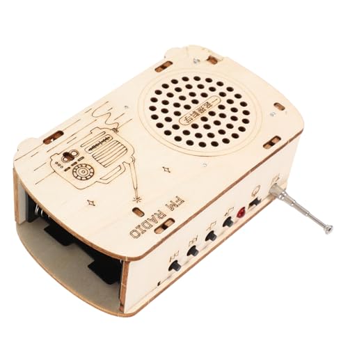 HEMOTON Kinderradio DIY Elektronikbausatz Wissenschaftliches Experiment Für Bauen Sie EIN Radio Kit Radio Bausatz Radio Montagesatz Bauen Sie Ihr Eigenes Radio Stem Engineering von HEMOTON