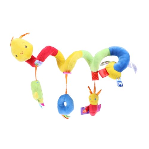 HEMOTON Spielzeug mit klingelnder Glocke Spielzeug babybett Spielzeug Autositzspielzeug für Kleinkinder Kinderwagen für Kleinkinder Kuscheltier Babyschaukeln spiralförmiges Spielzeug von HEMOTON