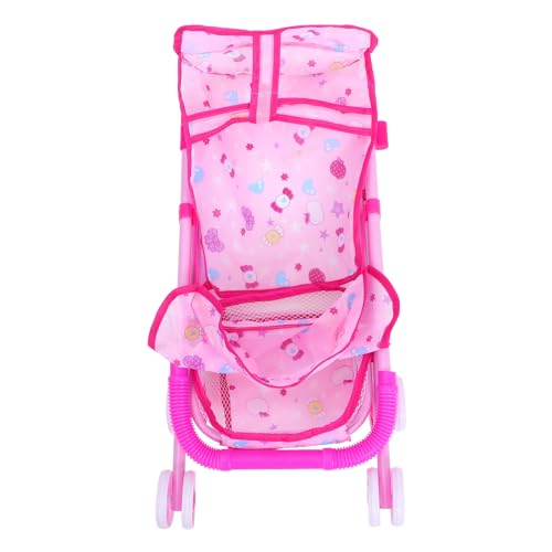 HEMOTON Kinderwagen Puppe Waggons Babys Einkaufswagenspielzeug Für Kleinkinder Bausatz Spiral- -Buggy Miniatur Roboter Mädchen Körbe Vorgeben Korb Zappeln Dolly Eisen Rosa HEMOTON Kinderwagen Puppe Waggons Babys Einkaufswagenspielzeug Für Kleinkinder Bausatz Spiral- -Buggy Miniatur Roboter Mädchen Körbe Vorgeben Korb Zappeln Dolly Eisen Rosa von HEMOTON