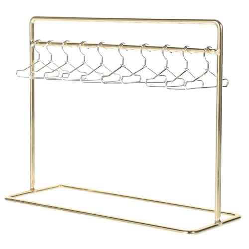 HEMOTON Kleine Metallkleidung Für Dollhouse Puppenkleidungsrock Doll Kleiderbügel Dress Up Storage Kleidung Organizer Regal Mit 10 STK HEMOTON Kleine Metallkleidung Für Dollhouse Puppenkleidungsrock Doll Kleiderbügel Dress Up Storage Kleidung Organizer Regal Mit 10 STK von HEMOTON