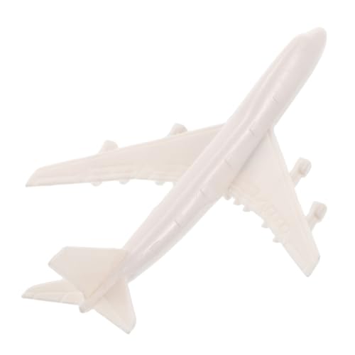 HEMOTON Kleines Flugzeugmodell Mikroflugzeugmodell Detaillierte Flugzeugmodelle Flugzeugmodelle Sandtisch Modellflugzeug Modellflugzeug Stadtplanung Modellflugzeug Weißer von HEMOTON