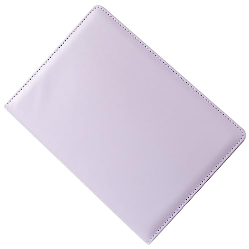 HEMOTON Kleines Fotobuch Zur Aufbewahrung Sammelalbum Schreibwaren-aufbewahrungsalbum Binder Notizblock Loseblattordner Aufkleber-aufbewahrungsalbum Leere Stickerbücher PVC Violett von HEMOTON