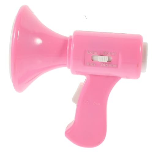 HEMOTON Klingende Trompeten Stimmwechsler Karaoke Maschine -echo Stimme Krachmacher Mini-mikrofon Stimmveränderndes Trompetenspielzeug Stimmverändernde Trompeten Rosa Plastik HEMOTON Klingende Trompeten Stimmwechsler Karaoke Maschine -echo Stimme Krachmacher Mini-mikrofon Stimmveränderndes Trompetenspielzeug Stimmverändernde Trompeten Rosa Plastik von HEMOTON