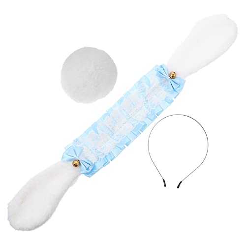 HEMOTON Kostümset mit Kaninchenohren und Niedliches Accessoire für Karneval Halloween und Kostümpartys Wiederverwendbar Haarreif und Dekoration für Unvergessliche Feiern HEMOTON Kostümset mit Kaninchenohren und Niedliches Accessoire für Karneval Halloween und Kostümpartys Wiederverwendbar Haarreif und Dekoration für Unvergessliche Feiern von HEMOTON
