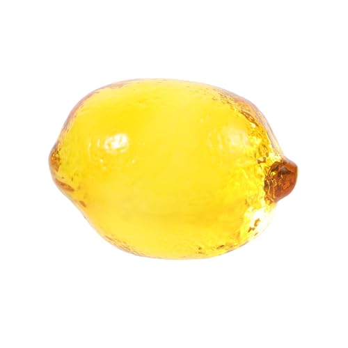 HEMOTON Kristallverzierungen Fruchtstatue Aus Kristall Kunstobst Aus Der Küche Zitronenspielzeug Dekorative Früchte Desktop-Ornamente Aus Kristall Gefälschte Zitrone Obstdekor Yellow HEMOTON Kristallverzierungen Fruchtstatue Aus Kristall Kunstobst Aus Der Küche Zitronenspielzeug Dekorative Früchte Desktop-Ornamente Aus Kristall Gefälschte Zitrone Obstdekor Yellow von HEMOTON