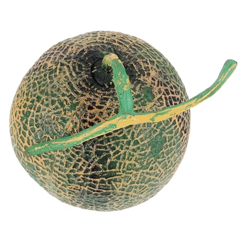 HEMOTON Künstliche Fruchtdekoration Künstliches Obst Zur Auslage Realistische Falsche Früchte Prop Essen Künstliche Wassermelone Küche Spielset Künstliche Früchte Klein Green Schaum von HEMOTON