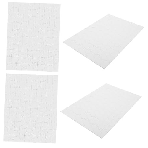 HEMOTON 4blätter Blanko-Puzzles Zum Bemalen Mit Leeren Zeichnungen Bastelbedarf Für DIY-Graffiti Leicht Und Kompakt Als Spielzeug Oder Dekoration HEMOTON 4blätter Blanko-Puzzles Zum Bemalen Mit Leeren Zeichnungen Bastelbedarf Für DIY-Graffiti Leicht Und Kompakt Als Spielzeug Oder Dekoration von HEMOTON