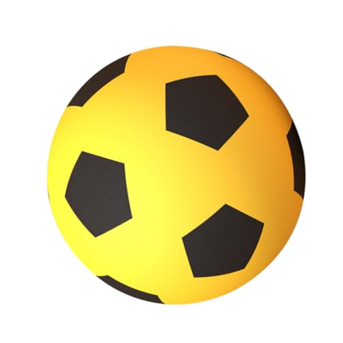 HEMOTON Leiser Fußball Jonglierfußball Für Den Leisen Fußball Für Zu Hause Leiser Fußball Für Den Leisen Fußball Indoor Fußball Für Den Innenbereich Gelber Schaumstoff HEMOTON Leiser Fußball Jonglierfußball Für Den Leisen Fußball Für Zu Hause Leiser Fußball Für Den Leisen Fußball Indoor Fußball Für Den Innenbereich Gelber Schaumstoff von HEMOTON