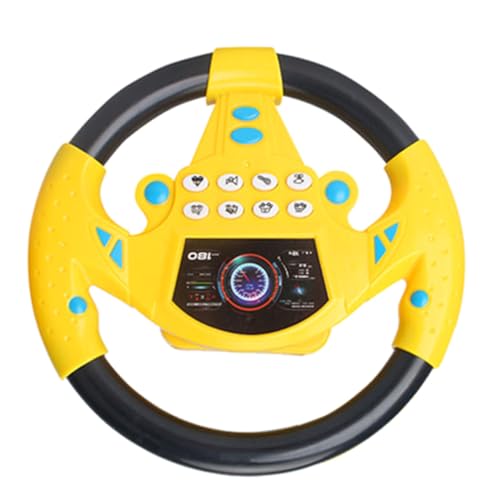 HEMOTON Lenkradspielzeug Drehbar Simulierter Fahrersitz Tragbarer Fahr Simulator für Interaktive Unterhaltung Unterwegs Hause HEMOTON Lenkradspielzeug Drehbar Simulierter Fahrersitz Tragbarer Fahr Simulator für Interaktive Unterhaltung Unterwegs Hause von HEMOTON