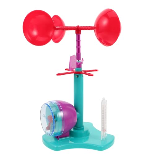 HEMOTON Lernspielzeug Wissenschaftliche Experimente Für Wissenschaftliches Wissenschaftliches Experiment Wissenschafts Set Windkraftspielzeug Für Windgeschwindigkeits Anemometer von HEMOTON