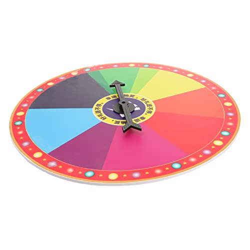 HEMOTON Drehteller Für Spiele Preisrad Für Preisverlosungen Lehrmittel Perfekte Ergänzung Für Ihr Partyzubehör HEMOTON Drehteller Für Spiele Preisrad Für Preisverlosungen Lehrmittel Perfekte Ergänzung Für Ihr Partyzubehör von HEMOTON