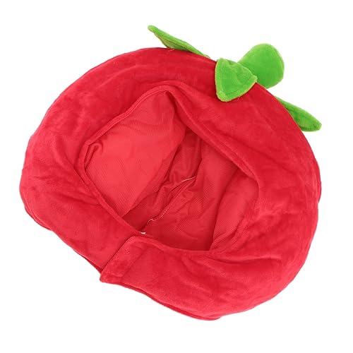 HEMOTON Lustige Tomatenmütze Erwachsene Cartoon Obst Kopfbedeckung für Kostüm Halloween Party Bühnenauftritt HEMOTON Lustige Tomatenmütze Erwachsene Cartoon Obst Kopfbedeckung für Kostüm Halloween Party Bühnenauftritt von HEMOTON