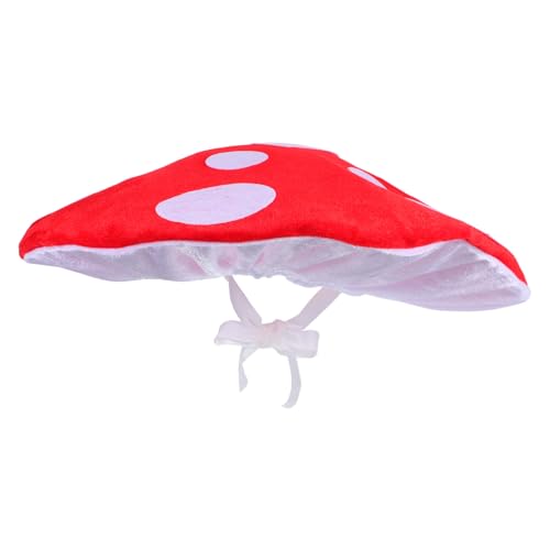 HEMOTON Lustiger Pilz Hut mit Formbarem Draht Saum Leichter Party Cosplay Kopfschmuck für Halloween und Geburtstagsfeiern Unisex Verkleidungsmütze für Damen und Herren HEMOTON Lustiger Pilz Hut mit Formbarem Draht Saum Leichter Party Cosplay Kopfschmuck für Halloween und Geburtstagsfeiern Unisex Verkleidungsmütze für Damen und Herren von HEMOTON