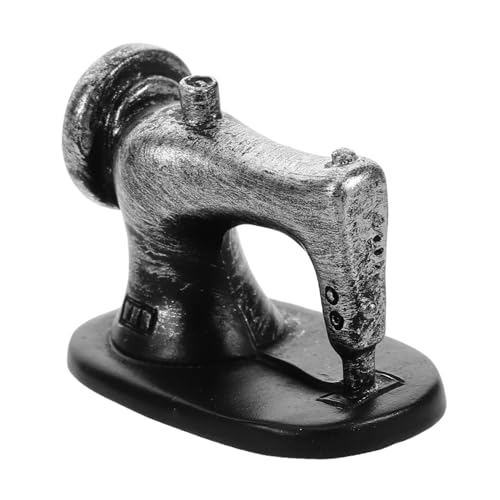 HEMOTON Mini-nähmaschinenstatue Im Retro-Stil Für Puppenhaus-Dekoration Fotografie-Requisiten von HEMOTON
