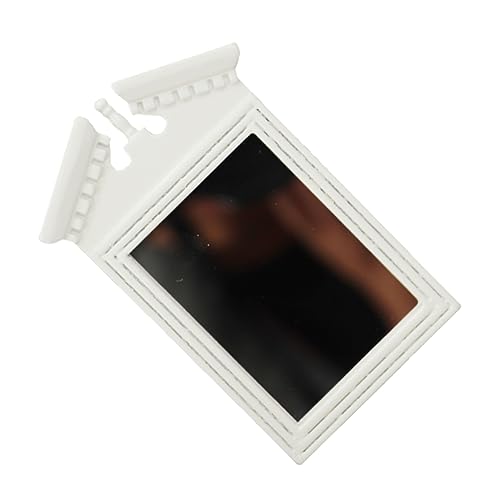 HEMOTON Mikro Szenenspiegel Mini Mini Raumdekor Miniaturspiegel Miniaturspiegel Mikro Szenen Dekoration Mini Hausdekor Mini Hausaccessoire Minispiegel Holz Weiß HEMOTON Mikro Szenenspiegel Mini Mini Raumdekor Miniaturspiegel Miniaturspiegel Mikro Szenen Dekoration Mini Hausdekor Mini Hausaccessoire Minispiegel Holz Weiß von HEMOTON