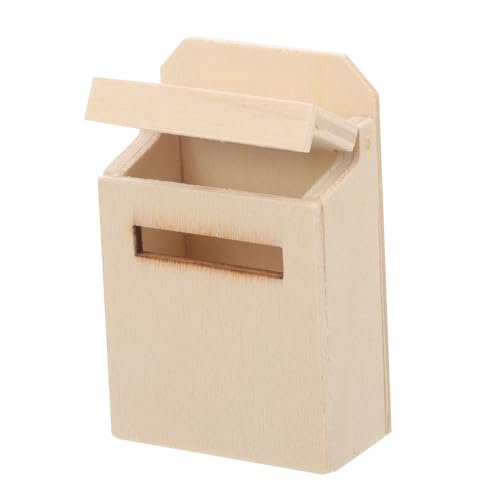 HEMOTON Eleganter Miniatur-briefkasten Für Puppenhaus Jungen Und Mädchen Spielhaus-zubehör Briefkasten HEMOTON Eleganter Miniatur-briefkasten Für Puppenhaus Jungen Und Mädchen Spielhaus-zubehör Briefkasten von HEMOTON