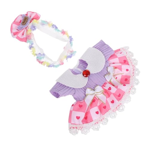 HEMOTON Mini Kleidung Bezaubernde Puppenkleidung Zubehör Babypuppenkleid Puppenzubehör Puppenblumen Stirnband Puppen Cosplay Outfit Puppenrequisiten Puppen Anziehkleidung HEMOTON Mini Kleidung Bezaubernde Puppenkleidung Zubehör Babypuppenkleid Puppenzubehör Puppenblumen Stirnband Puppen Cosplay Outfit Puppenrequisiten Puppen Anziehkleidung von HEMOTON