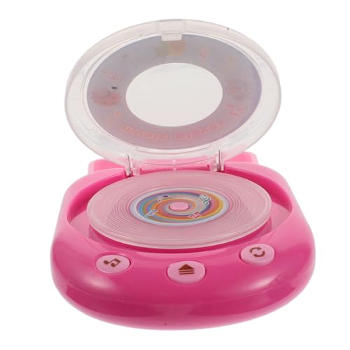 HEMOTON Mini-cd-Player-Spielzeug Für Kinder Musik-boxmaschine Puppenhaus-zubehör Pädagogische Musik-stanzmaschine Miniatur-Phonograph Im Maßstab 112 von HEMOTON