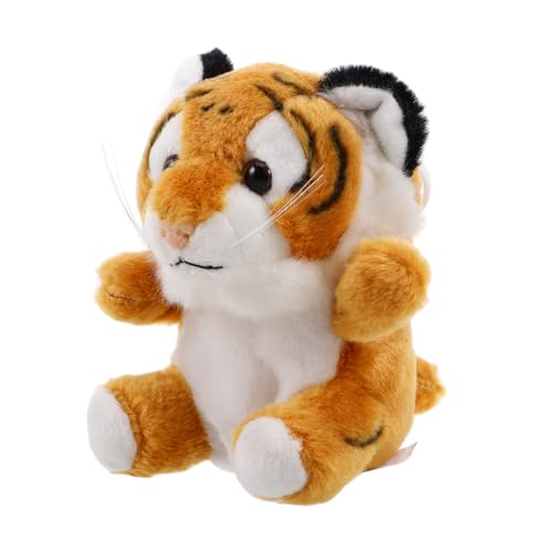 HEMOTON Mini Tiger Plüsch Anhänger Kuscheltier mit Süßem Tigerdesign Tragbar für für Jungen und Mädchen Schlüsselanhänger und Deko für Babyzimmer und Mehr HEMOTON Mini Tiger Plüsch Anhänger Kuscheltier mit Süßem Tigerdesign Tragbar für für Jungen und Mädchen Schlüsselanhänger und Deko für Babyzimmer und Mehr von HEMOTON