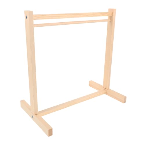 HEMOTON Puppenkleidungsständer Mini-kleiderbügel Regal Puppenkleidungsaufbewahrung Jungen- und Mädchenzimmer-Organizer von HEMOTON