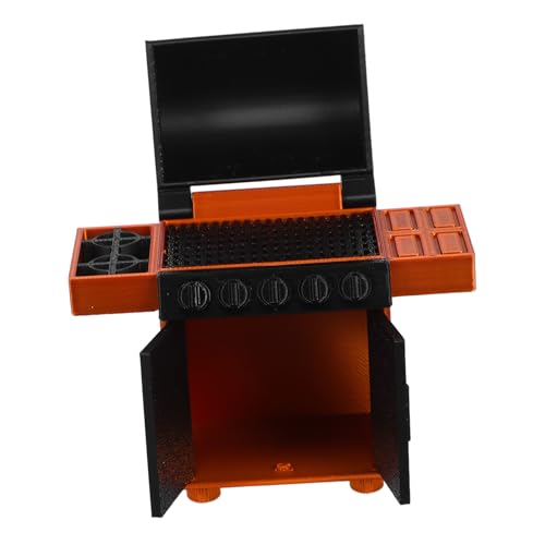 HEMOTON Miniatur BBQ Grill Modell Realistischer Outdoor Camping Grill Robustes Material Dekoratives Puppenhaus Zubehör für Rollenspiel und Miniaturszenen HEMOTON Miniatur BBQ Grill Modell Realistischer Outdoor Camping Grill Robustes Material Dekoratives Puppenhaus Zubehör für Rollenspiel und Miniaturszenen von HEMOTON