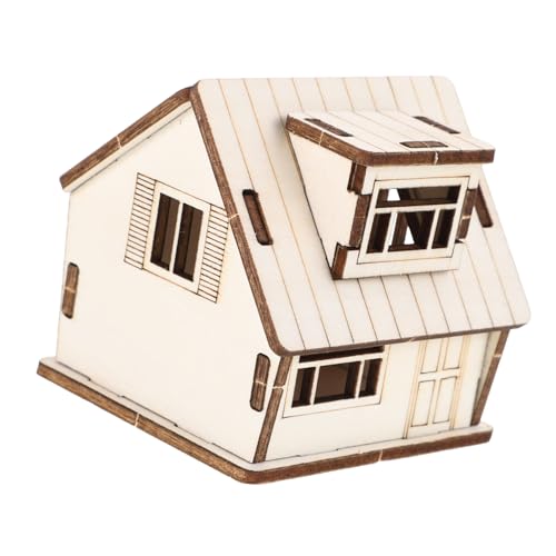 HEMOTON Miniatur Holzhaus Modell Tiny Homes Holzhaus Tiny Home Kit Holzhandwerkshaus Modellbau Miniatur Gewächshaus Hausarchitektur Modellmaterialien Modellbausatz Beige HEMOTON Miniatur Holzhaus Modell Tiny Homes Holzhaus Tiny Home Kit Holzhandwerkshaus Modellbau Miniatur Gewächshaus Hausarchitektur Modellmaterialien Modellbausatz Beige von HEMOTON