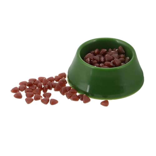 HEMOTON Miniatur Puppenhaus Hund Futternapf Realistisches Grünes Dollhouse Pet Food Bowl Modell Pädagogisches für Detailgetreu für Puppenhaus Haustierzubehör HEMOTON Miniatur Puppenhaus Hund Futternapf Realistisches Grünes Dollhouse Pet Food Bowl Modell Pädagogisches für Detailgetreu für Puppenhaus Haustierzubehör von HEMOTON