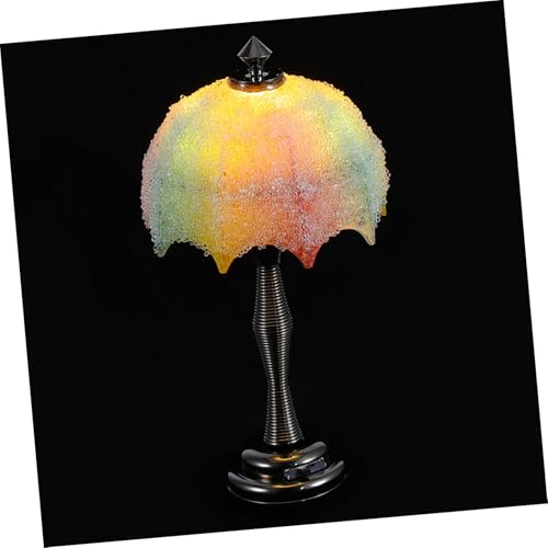 HEMOTON Miniatur Tischlampe Puppenhaus Dekorative LED Realistische Mini Schreibtischlampe für Kleine Räume Vielseitig Einsetzbar Wohnaccessoire von HEMOTON