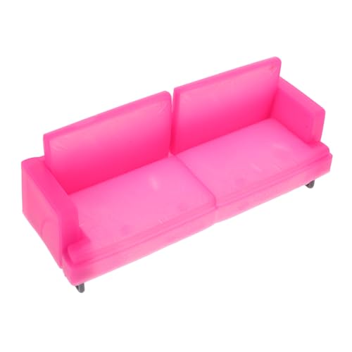 HEMOTON Puppenhaus Mini Sofa Stuhl Vintage Puppenhaus Möbel Spielzeug Couch Miniatur Sofa Für Jungen Und Mädchen Zimmer von HEMOTON