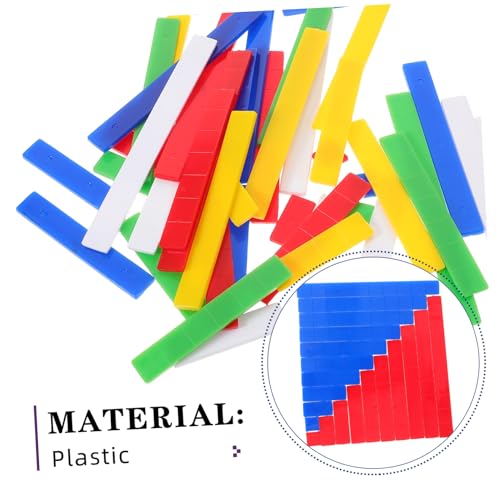 HEMOTON Montessori Arithmetik Ruler Für Kindergarten Langlebiges Pädagogisches Lernspielzeug Mathefähigkeiten Und Logischem Im Klassenzimmer Und Zuhause HEMOTON Montessori Arithmetik Ruler Für Kindergarten Langlebiges Pädagogisches Lernspielzeug Mathefähigkeiten Und Logischem Im Klassenzimmer Und Zuhause von HEMOTON