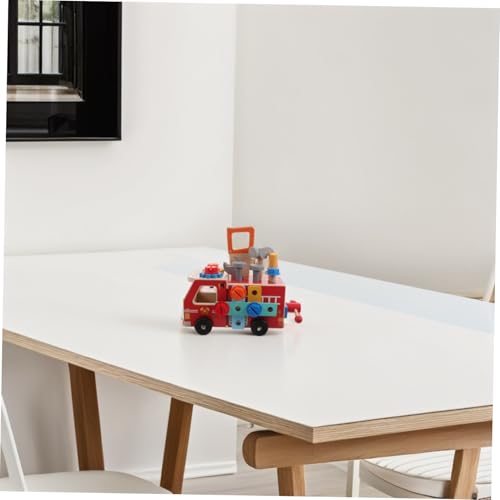 HEMOTON Montessori Holz Werkzeugset für BAU LKW Konstruktions Schrauben Muttern zum Zusammensetzen Fördert Feinmotorik und Kreatives Lernen HEMOTON Montessori Holz Werkzeugset für BAU LKW Konstruktions Schrauben Muttern zum Zusammensetzen Fördert Feinmotorik und Kreatives Lernen von HEMOTON