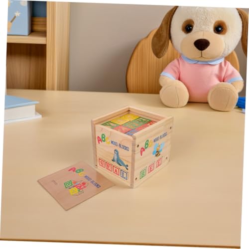 HEMOTON Montessori Holzbauklötze Teiliges mit Gravierten Großbuchstaben und Zahlen Pädagogisches Lernspielzeug für Kleinkinder Fördert Kreativität und Motorische Fähigkeiten Natürliches HEMOTON Montessori Holzbauklötze Teiliges mit Gravierten Großbuchstaben und Zahlen Pädagogisches Lernspielzeug für Kleinkinder Fördert Kreativität und Motorische Fähigkeiten Natürliches von HEMOTON