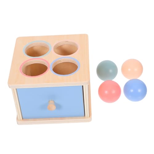 HEMOTON Montessori Holzkugelbox: Kleinkinder Farbsortier-lernspielzeug Form-Matching-Spiel Für Die Frühe Bildung HEMOTON Montessori Holzkugelbox: Kleinkinder Farbsortier-lernspielzeug Form-Matching-Spiel Für Die Frühe Bildung von HEMOTON