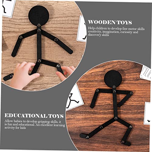 HEMOTON Motorikspielzeug Holzstäbchen für Kleines Figuren Puzzle zur Feinmotorikförderung Kreatives Lernspielzeug für Jungen und Mädchen Kompakt und Sicher als HEMOTON Motorikspielzeug Holzstäbchen für Kleines Figuren Puzzle zur Feinmotorikförderung Kreatives Lernspielzeug für Jungen und Mädchen Kompakt und Sicher als von HEMOTON
