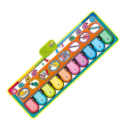 HEMOTON Musik Decke Piano Teppich für Play mat Playing mat for Klavierteppich splielmatte musikmatte Spielmatte mit musikalischer Note Tanzmatte Sport Colorful HEMOTON Musik Decke Piano Teppich für Play mat Playing mat for Klavierteppich splielmatte musikmatte Spielmatte mit musikalischer Note Tanzmatte Sport Colorful von HEMOTON