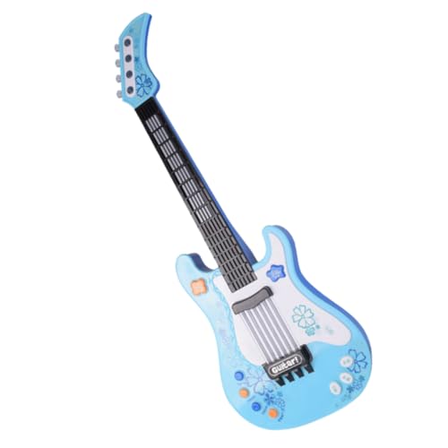 HEMOTON Musikalisches Spielzeug Für Kinder Elektrische Gitarre Pädagogisches Geschenk Für Kinder Bass E-Gitarre Für Kleinkinder Alte Akustische Gitarre Baby-Instrumente Mini Plastik von HEMOTON