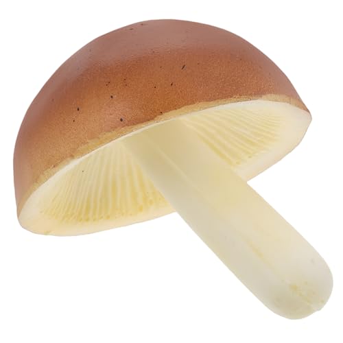 HEMOTON Nachgemachte Pflanzen Gefälschte Pilzdekoration Korb Regaleier Ausstellen Outdoor-pilz Körbe Grad Gestell Bunte Pilze Pastorale Pilze Charme-Lanyard Modell Dekoration Kette Pu von HEMOTON
