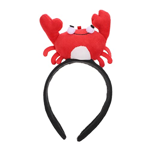 HEMOTON Niedliches Cartoon Tier Haarreif mit Großer Krabbenpuppe Leichtes Dekoratives Haarschmuck Accessoire für Karneval Halloween Cosplay Party HEMOTON Niedliches Cartoon Tier Haarreif mit Großer Krabbenpuppe Leichtes Dekoratives Haarschmuck Accessoire für Karneval Halloween Cosplay Party von HEMOTON