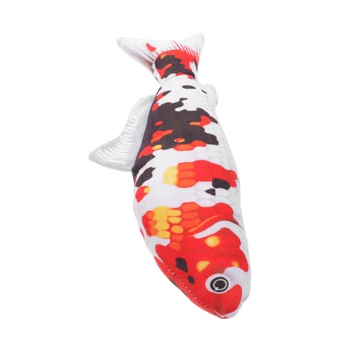 HEMOTON Plüschtiere Goldfisch-plüschtier Weiches Fisch-Spielzeug Simulationsspielzeug Dekokissen Für Junge Mädchen Gefülltes Stofftier Lustige Dekoration von HEMOTON