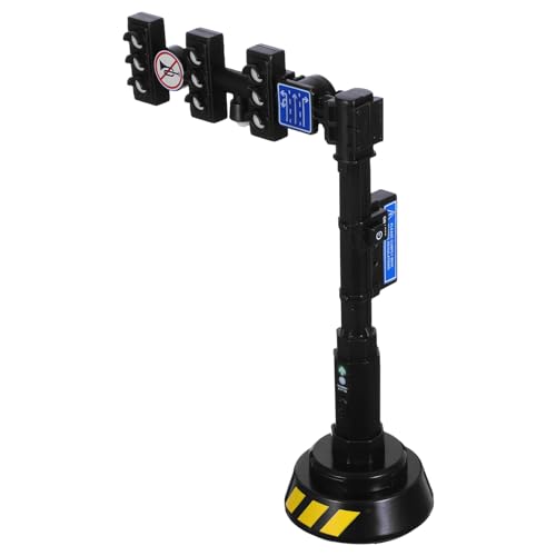 HEMOTON Traffic Light Toy Mit Sound Und Lichteffekten Realistisches Verkehrsampel-Modell Für Rollenspiele Pädagogische Zwecke Und Sandtisch-Dekoration Für Junge Mädchen von HEMOTON