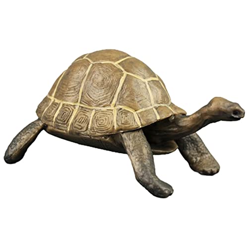 HEMOTON Plastikschildkrötenmodell Schildkrötendekor für Schildkrötenschmuck Schildkrötenspielzeug gefälschte Schildkröte -Schildkröten-Figur Schildkrötenstatue PVC Braun von HEMOTON