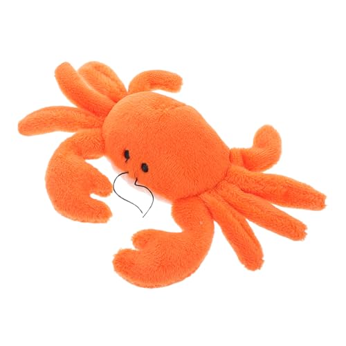 HEMOTON Plüschpuppe Krabbenplüsch Kühlschrankversorgung Marine Animal Plüschspielzeug Krabbendekor Simulationstiermodell Plüsch Für Meerestiere Kühlschrank Magnet Orange HEMOTON Plüschpuppe Krabbenplüsch Kühlschrankversorgung Marine Animal Plüschspielzeug Krabbendekor Simulationstiermodell Plüsch Für Meerestiere Kühlschrank Magnet Orange von HEMOTON