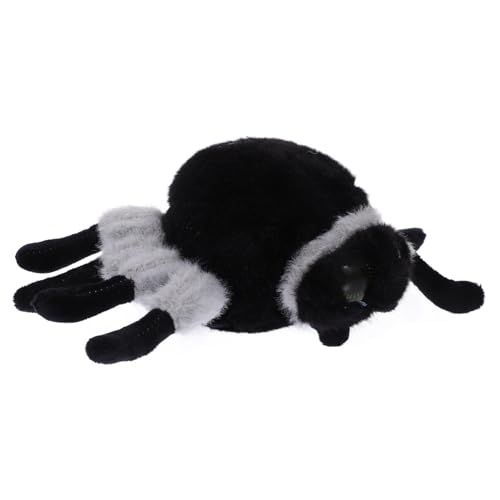 HEMOTON Plüschspinne Kuscheltier mit Großen Augen Realistisches Weiches Insektenstofftier Niedliches für Halloween Dekoration Freundliches Kinderzimmer Accessoire HEMOTON Plüschspinne Kuscheltier mit Großen Augen Realistisches Weiches Insektenstofftier Niedliches für Halloween Dekoration Freundliches Kinderzimmer Accessoire von HEMOTON