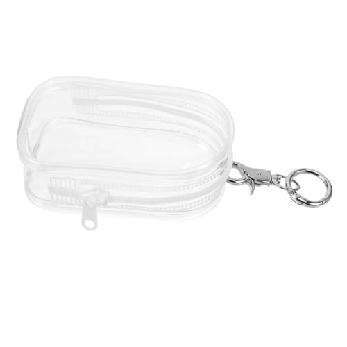 HEMOTON Puppenausflugstasche Puppenbeutel durchsichtige Schlüsselanhängertasche ausgebeult Miniaturen Tragetasche für Puppen Schaufenster Kosmetiktasche Puppentasche Mini-Figurentasche PVC HEMOTON Puppenausflugstasche Puppenbeutel durchsichtige Schlüsselanhängertasche ausgebeult Miniaturen Tragetasche für Puppen Schaufenster Kosmetiktasche Puppentasche Mini-Figurentasche PVC von HEMOTON