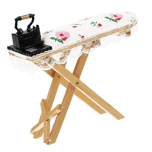 HEMOTON Puppenhaus Bügeleisen Machen Sie Es Mini-Essen Bügelbrett Zubehör Mini-bügeltisch Vorgeben Miniatur Eisentabletten Puppenmöbel Mini-Eisen Zur Dekoration Schwamm HEMOTON Puppenhaus Bügeleisen Machen Sie Es Mini-Essen Bügelbrett Zubehör Mini-bügeltisch Vorgeben Miniatur Eisentabletten Puppenmöbel Mini-Eisen Zur Dekoration Schwamm von HEMOTON