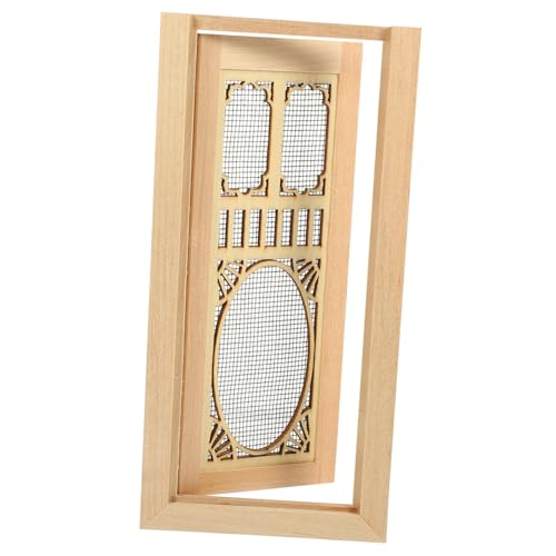 HEMOTON Spielzeug Zubehör Miniatur Holz Tür Realistische Design Für Dolly Mini Landschaft HEMOTON Spielzeug Zubehör Miniatur Holz Tür Realistische Design Für Dolly Mini Landschaft von HEMOTON